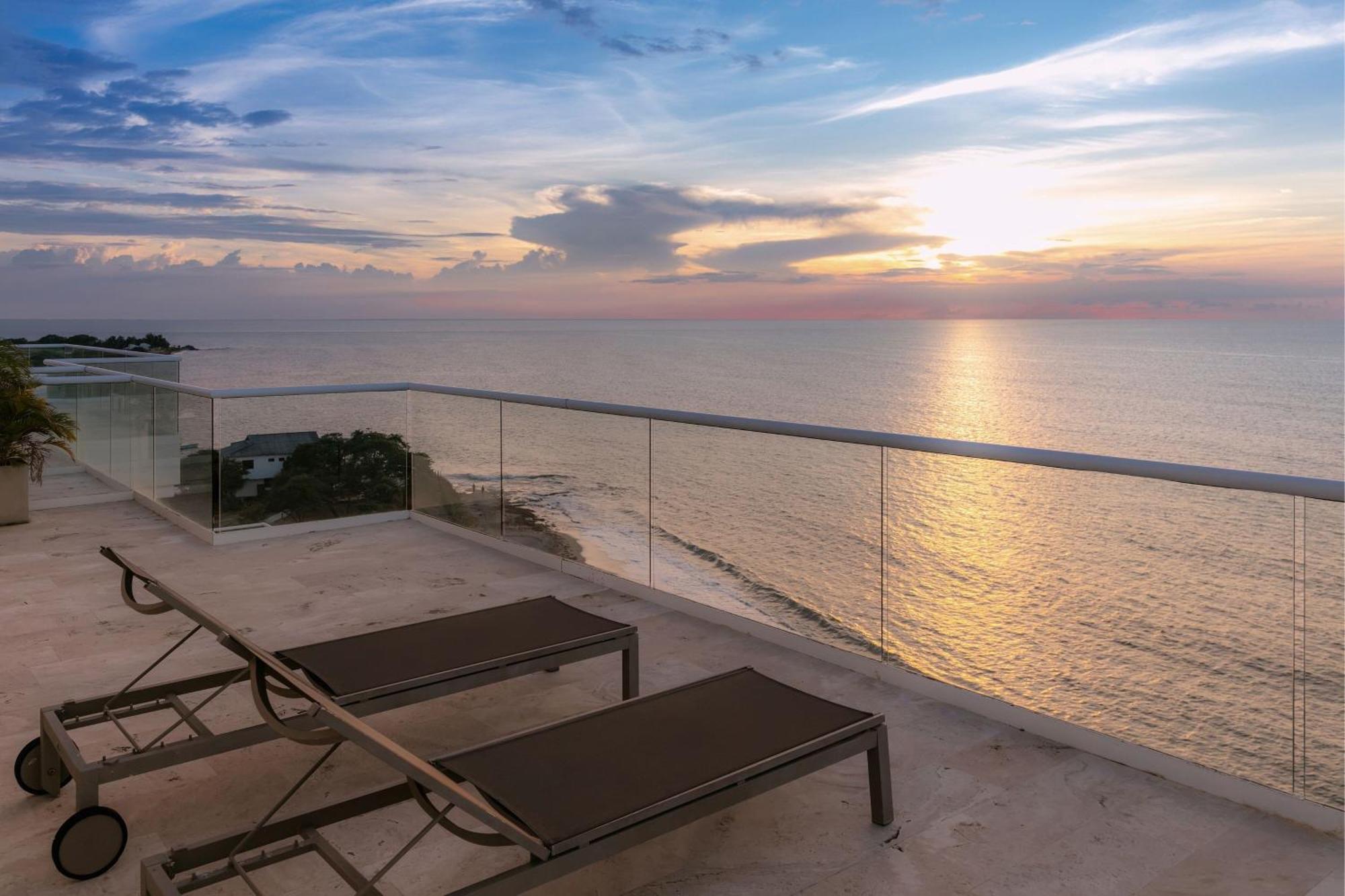 Santa Marta Marriott Resort Playa Dormida Exterior foto View from the rooftop