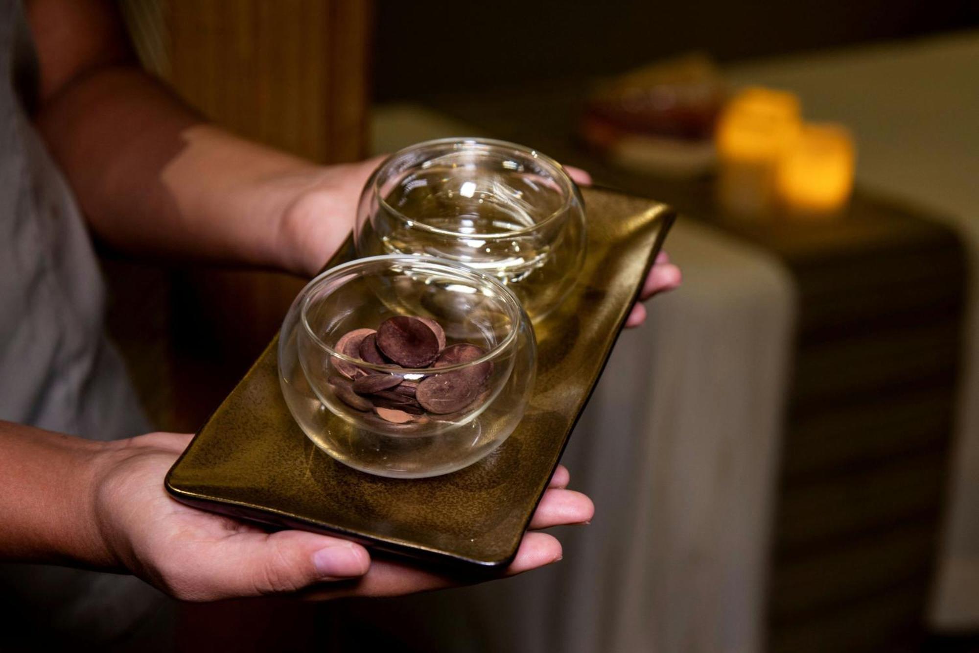 Santa Marta Marriott Resort Playa Dormida Exterior foto A chocolate tasting